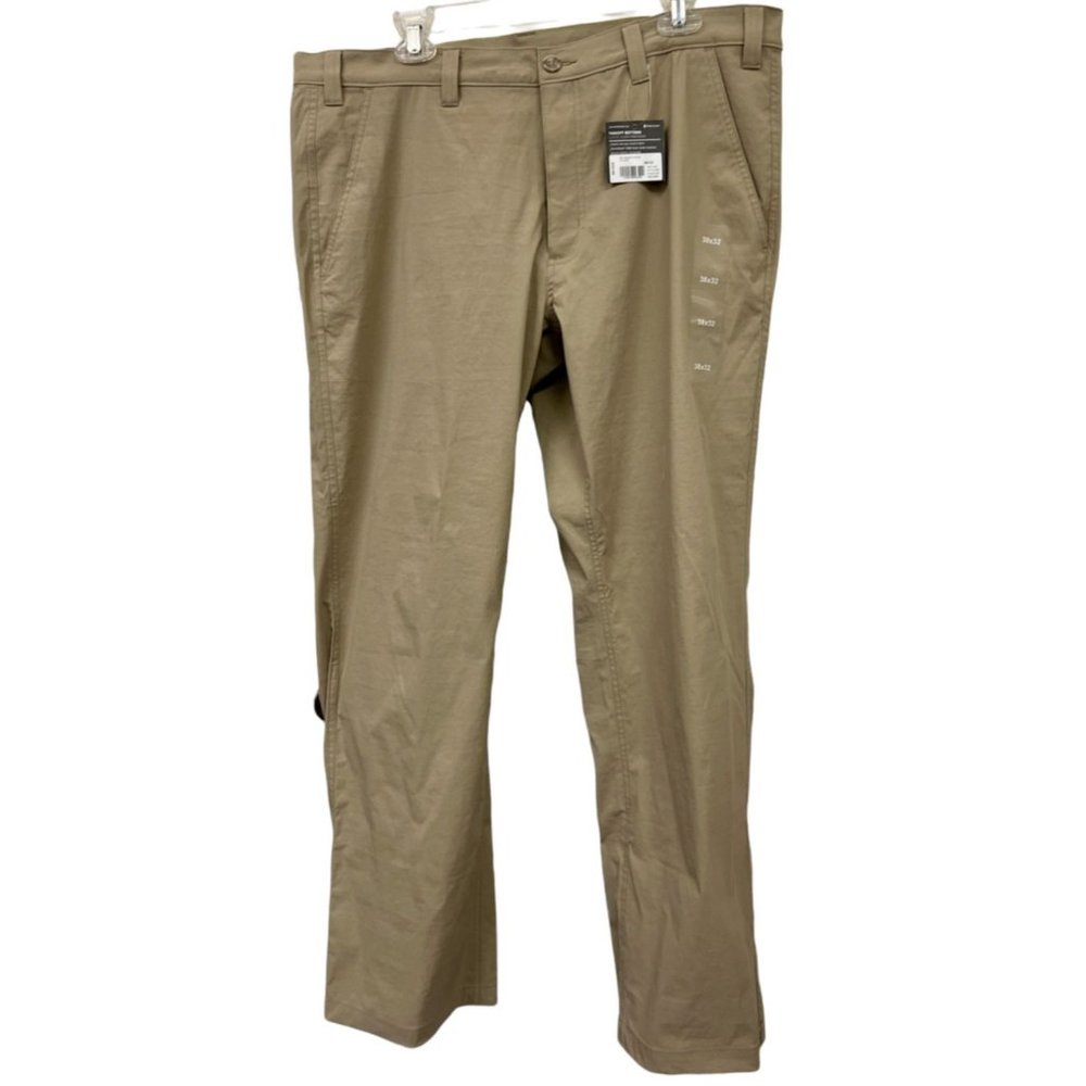 Eddie Bauer NWT 38 x 32 Takeoff Bottoms Pant Khaki Mens Classic Nylon